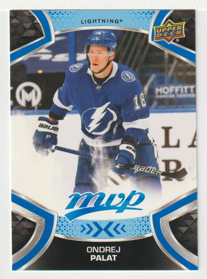 Ondrej Palat - Tampa Bay Lightning (NHL Hockey Card) 2021-22 Upper Deck MVP Factory Set # 59 Mint