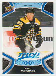 Brad Marchand - Boston Bruins (NHL Hockey Card) 2021-22 Upper Deck MVP Factory Set # 63 Mint
