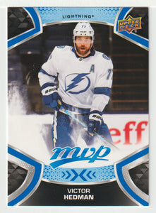 Victor Hedman - Tampa Bay Lightning (NHL Hockey Card) 2021-22 Upper Deck MVP Factory Set # 77 Mint