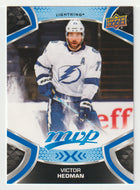 Victor Hedman - Tampa Bay Lightning (NHL Hockey Card) 2021-22 Upper Deck MVP Factory Set # 77 Mint