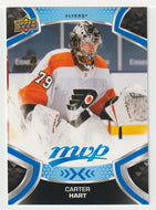 Carter Hart - Philadelphia Flyers (NHL Hockey Card) 2021-22 Upper Deck MVP Factory Set # 79 Mint