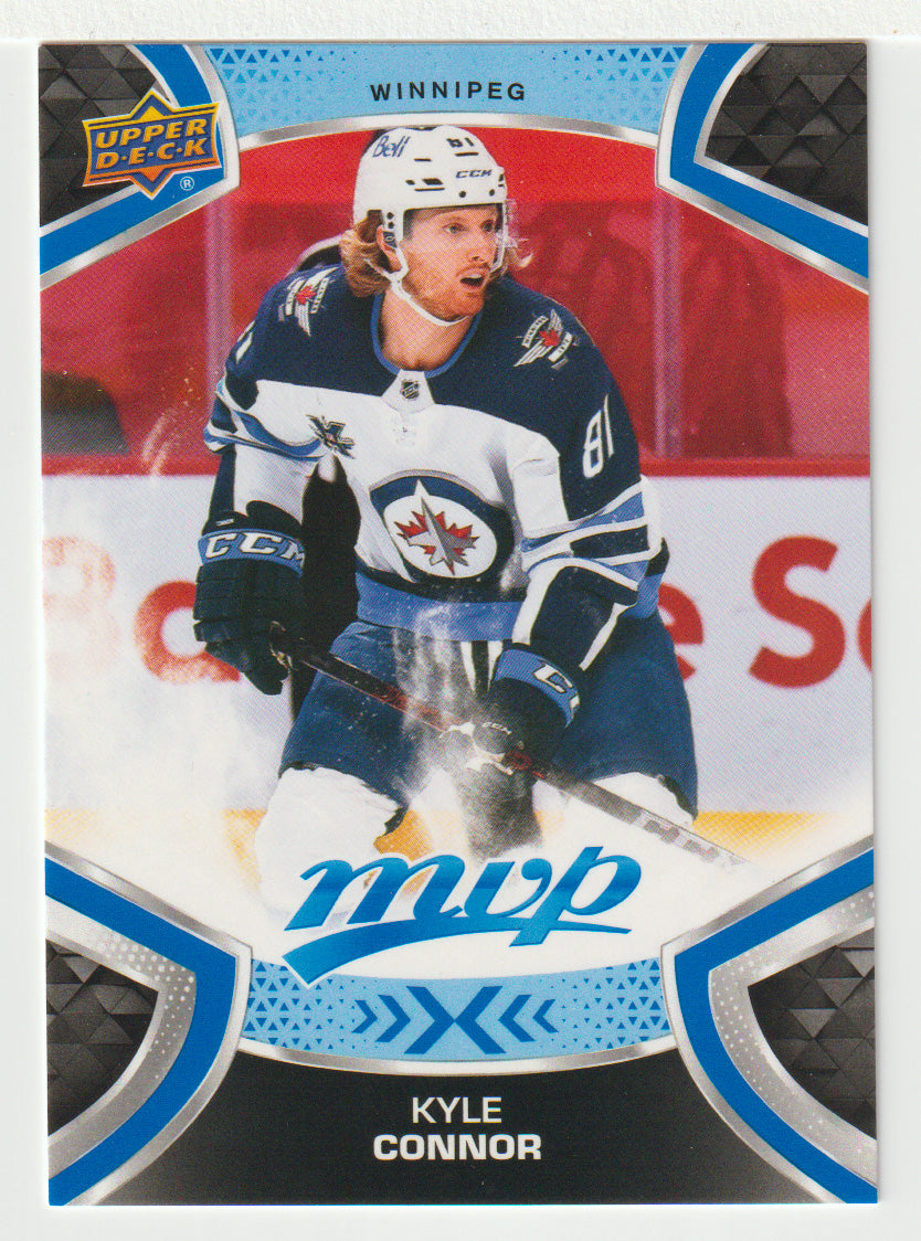 Kyle Connor - Winnipeg Jets (NHL Hockey Card) 2021-22 Upper Deck MVP Factory Set # 81 Mint