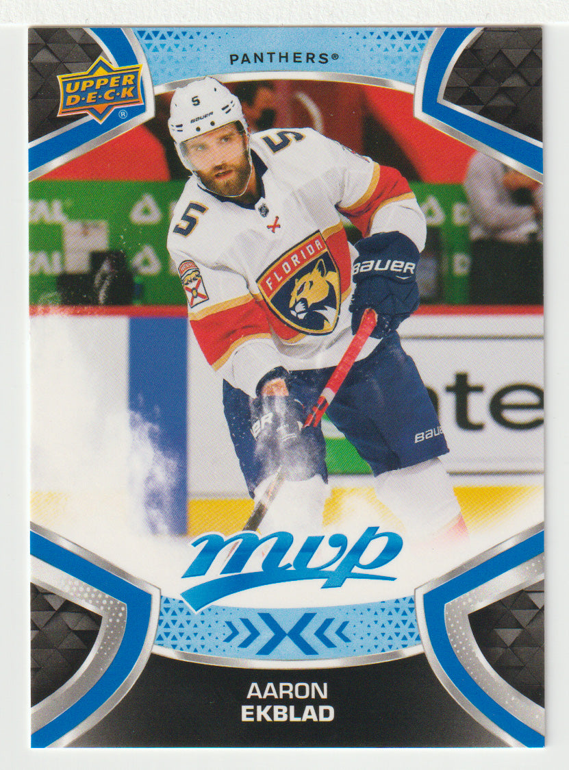 Aaron Ekblad - Florida Panthers (NHL Hockey Card) 2021-22 Upper Deck MVP Factory Set # 85 Mint