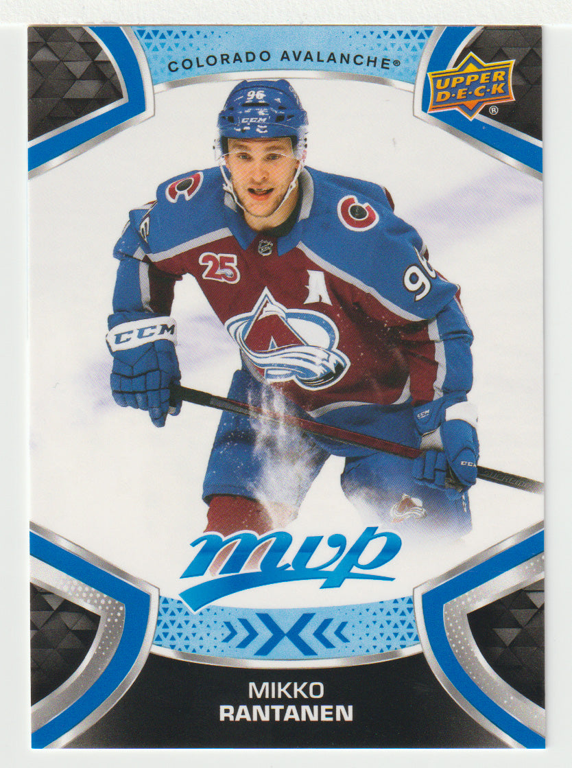 Mikko Rantanen - Colorado Avalanche (NHL Hockey Card) 2021-22 Upper Deck MVP Factory Set # 96 Mint
