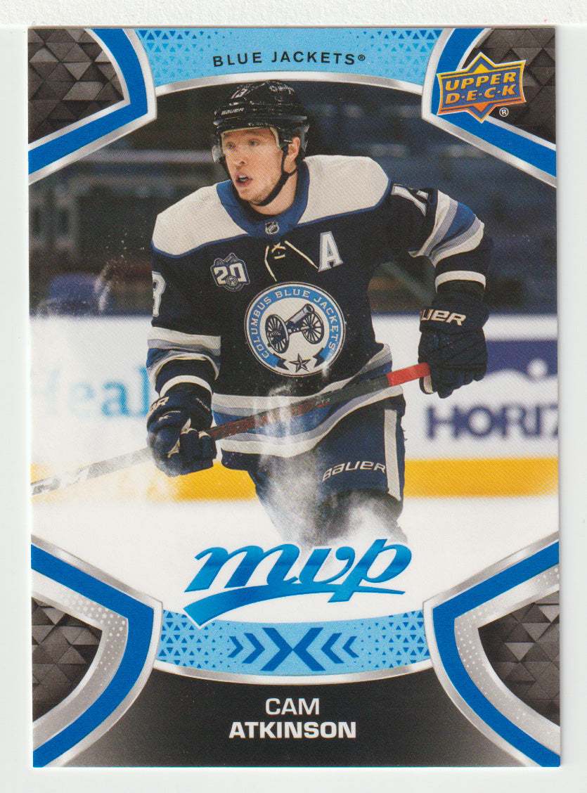 Cam Atkinson - Columbus Blue Jackets (NHL Hockey Card) 2021-22 Upper Deck MVP Factory Set # 103 Mint