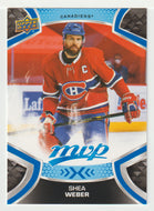 Shea Weber - Montreal Canadiens (NHL Hockey Card) 2021-22 Upper Deck MVP Factory Set # 106 Mint
