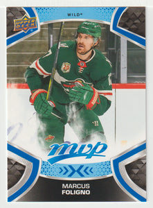 Marcus Foligno - Minnesota Wild (NHL Hockey Card) 2021-22 Upper Deck MVP Factory Set # 117 Mint