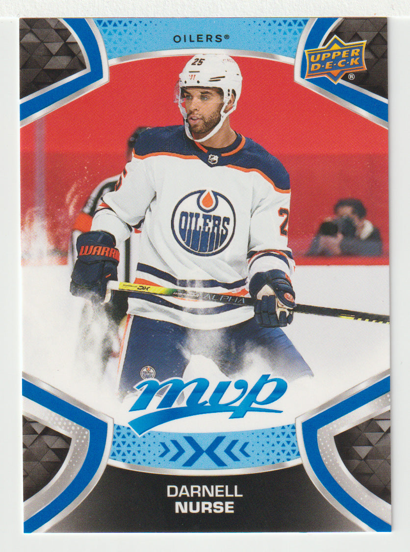 Darnell Nurse - Edmonton Oilers (NHL Hockey Card) 2021-22 Upper Deck MVP Factory Set # 125 Mint