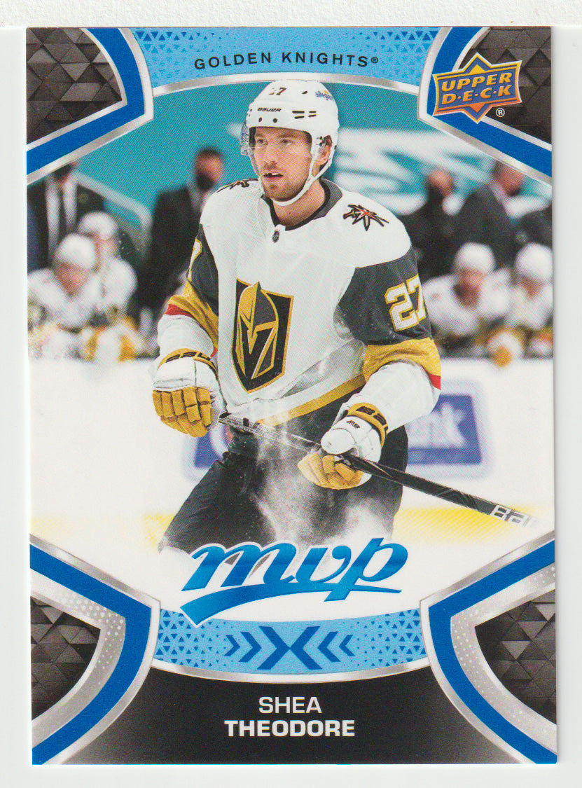 Shea Theodore - Vegas Golden Knights (NHL Hockey Card) 2021-22 Upper Deck MVP Factory Set # 127 Mint