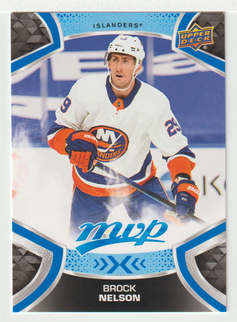 Brock Nelson - New York Islanders (NHL Hockey Card) 2021-22 Upper Deck MVP Factory Set # 131 Mint