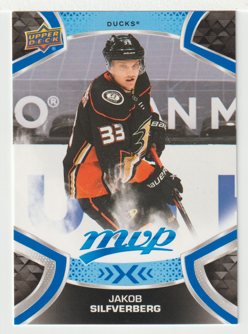Jakob Silfverberg - Anaheim Ducks (NHL Hockey Card) 2021-22 Upper Deck MVP Factory Set # 133 Mint