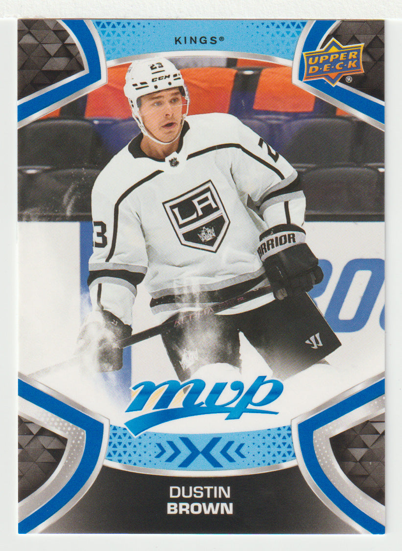 Dustin Brown - Los Angeles Kings (NHL Hockey Card) 2021-22 Upper Deck MVP Factory Set # 134 Mint