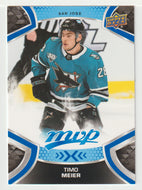 Timo Meier - San Jose Sharks (NHL Hockey Card) 2021-22 Upper Deck MVP Factory Set # 139 Mint