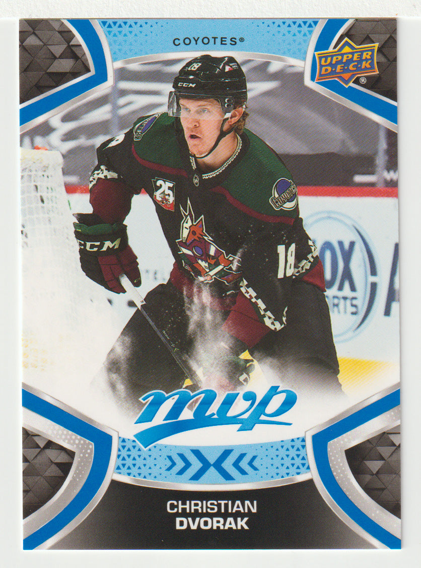 Christian Dvorak - Arizona Coyotes (NHL Hockey Card) 2021-22 Upper Deck MVP Factory Set # 141 Mint