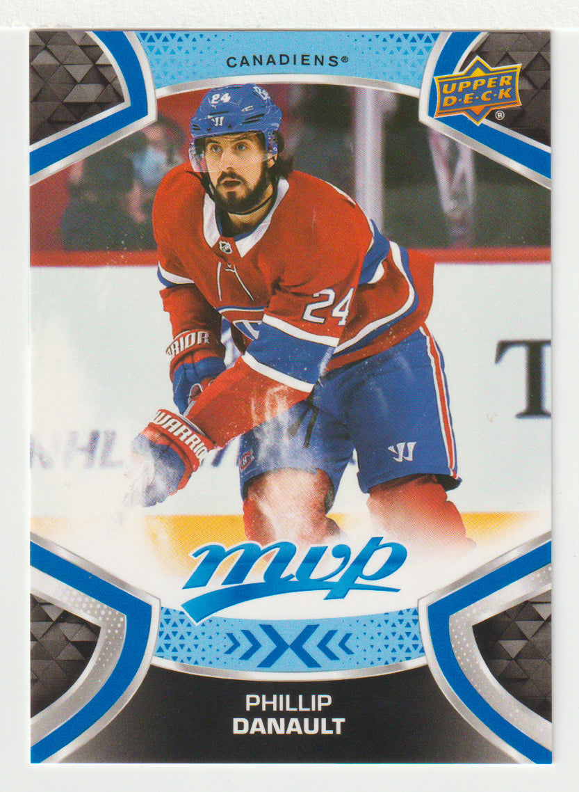 Phillip Danault - Montreal Canadiens (NHL Hockey Card) 2021-22 Upper Deck MVP Factory Set # 142 Mint