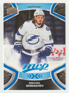 Mikhail Sergachev - Tampa Bay Lightning (NHL Hockey Card) 2021-22 Upper Deck MVP Factory Set # 150 Mint