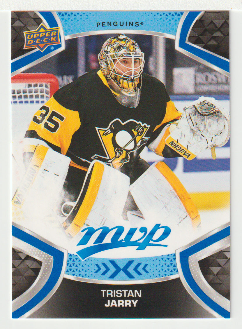 Tristan Jarry - Pittsburgh Penguins (NHL Hockey Card) 2021-22 Upper Deck MVP Factory Set # 153 Mint