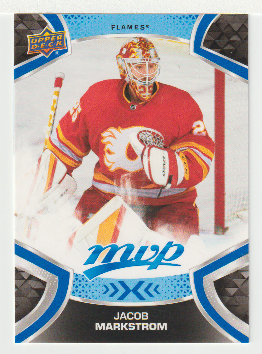 Jacob Markstrom - Calgary Flames (NHL Hockey Card) 2021-22 Upper Deck MVP Factory Set # 156 Mint