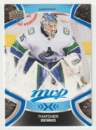 Thatcher Demko - Vancouver Canucks (NHL Hockey Card) 2021-22 Upper Deck MVP Factory Set # 157 Mint
