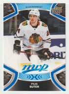 Pius Suter - Chicago Blackhawks (NHL Hockey Card) 2021-22 Upper Deck MVP Factory Set # 158 Mint