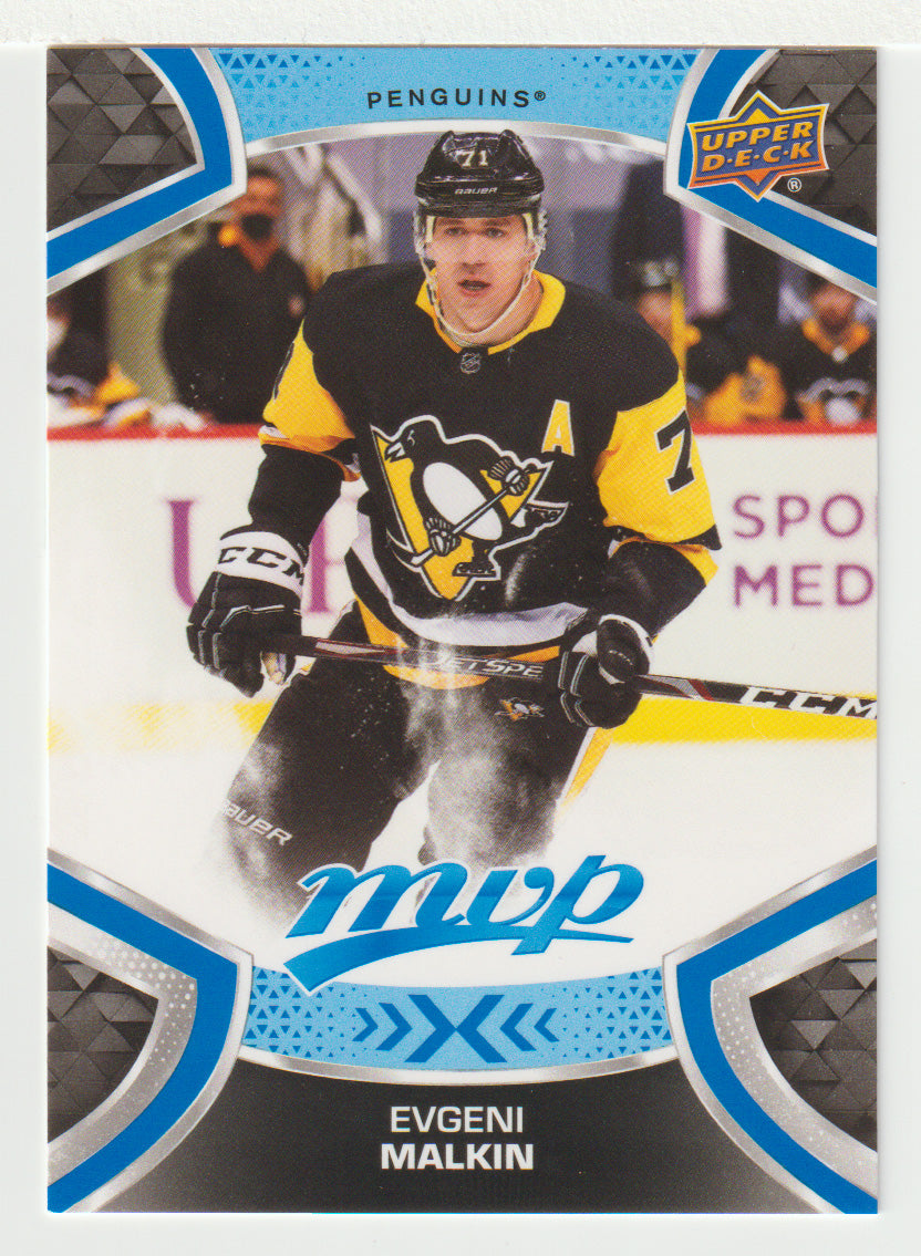 Evgeni Malkin - Pittsburgh Penguins (NHL Hockey Card) 2021-22 Upper Deck MVP Factory Set # 160 Mint
