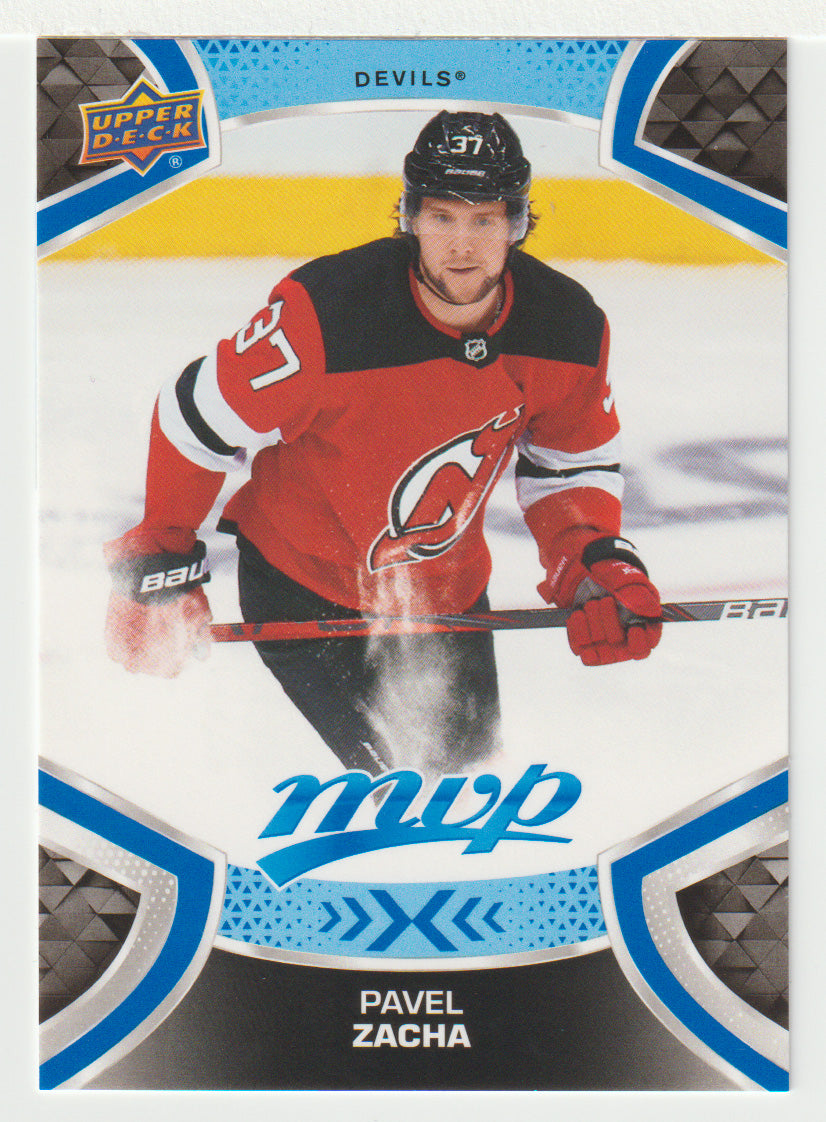 Pavel Zacha - New Jersey Devils (NHL Hockey Card) 2021-22 Upper Deck MVP Factory Set # 162 Mint