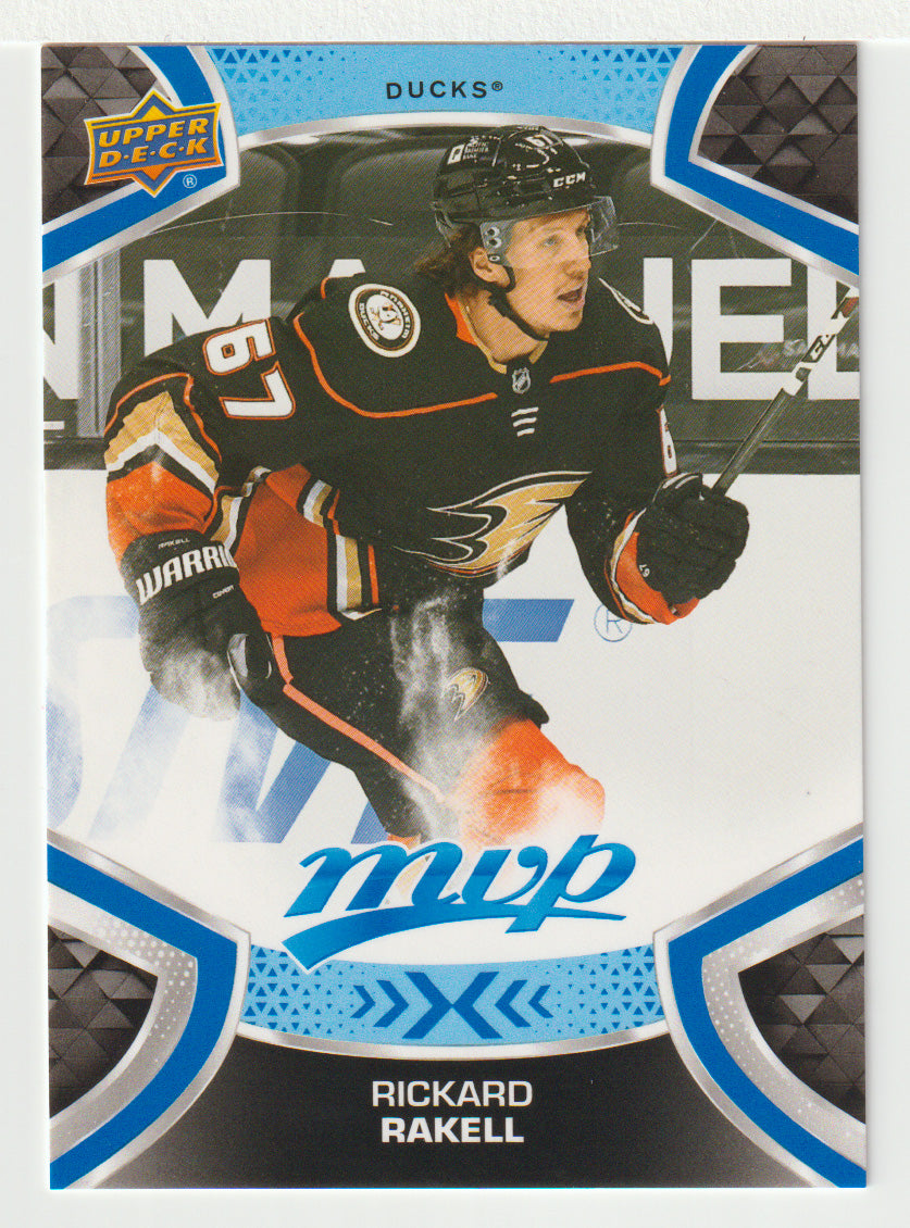 Rickard Rakell - Anaheim Ducks (NHL Hockey Card) 2021-22 Upper Deck MVP Factory Set # 167 Mint