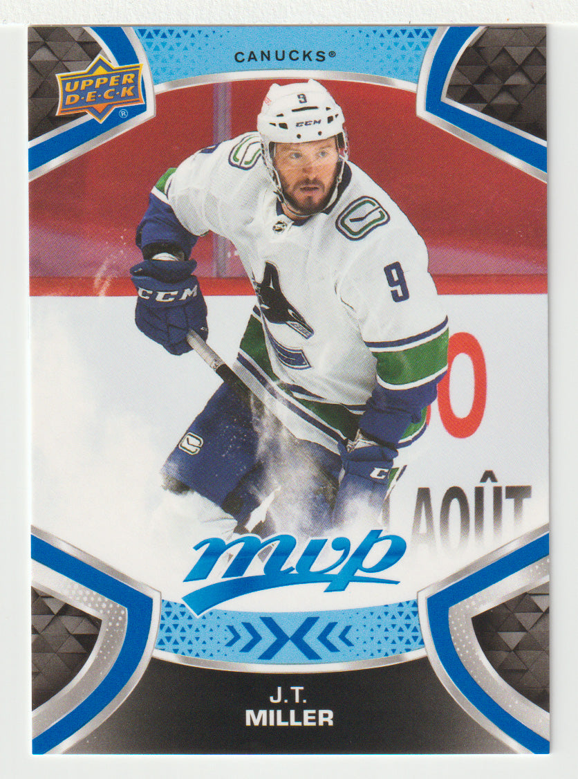 J.T. Miller - Vancouver Canucks (NHL Hockey Card) 2021-22 Upper Deck MVP Factory Set # 169 Mint
