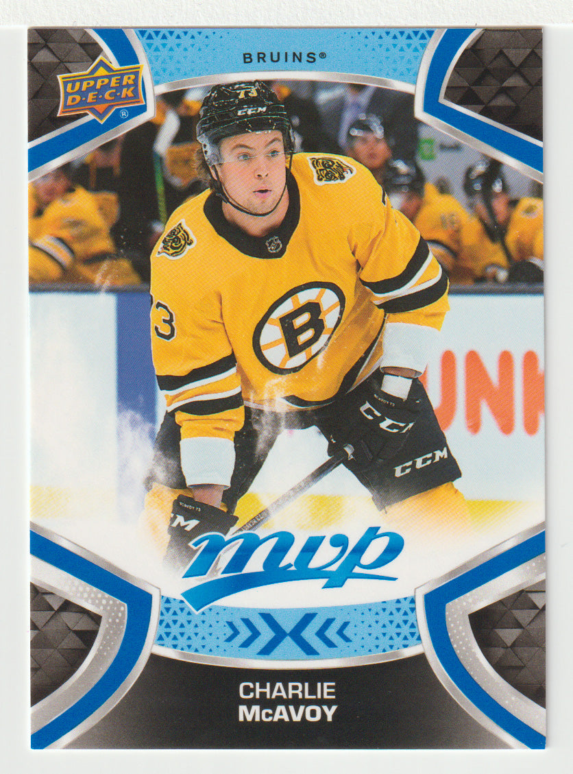 Charlie McAvoy - Boston Bruins (NHL Hockey Card) 2021-22 Upper Deck MVP Factory Set # 173 Mint