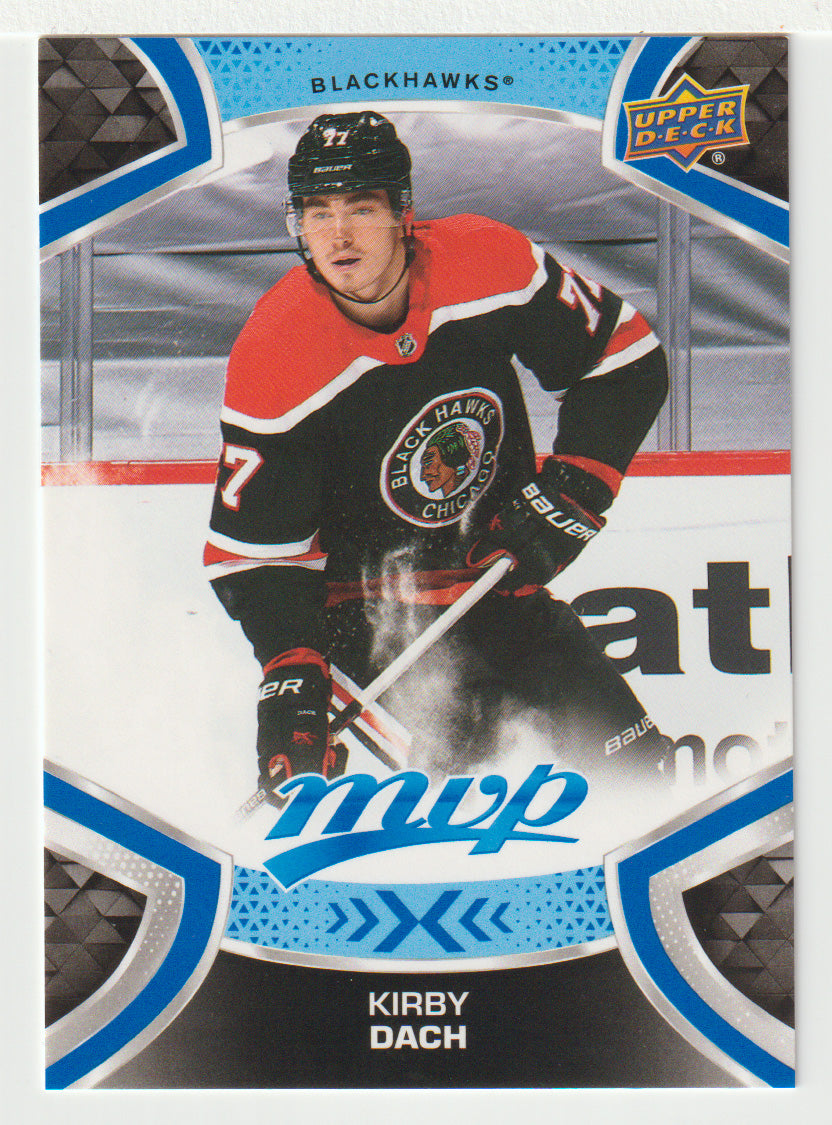 Kirby Dach - Chicago Blackhawks (NHL Hockey Card) 2021-22 Upper Deck MVP Factory Set # 177 Mint