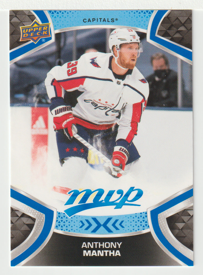 Anthony Mantha - Washington Capitals (NHL Hockey Card) 2021-22 Upper Deck MVP Factory Set # 185 Mint