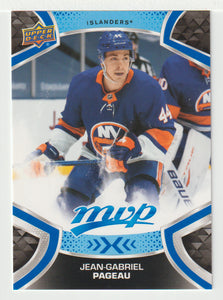 Jean-Gabriel Pageau - New York Islanders (NHL Hockey Card) 2021-22 Upper Deck MVP Factory Set # 189 Mint