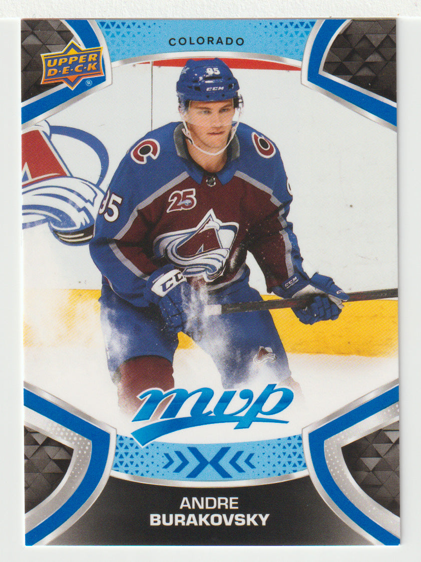 Andre Burakovsky - Colorado Avalanche (NHL Hockey Card) 2021-22 Upper Deck MVP Factory Set # 195 Mint