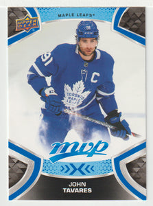 John Tavares - Toronto Maple Leafs (NHL Hockey Card) 2021-22 Upper Deck MVP Factory Set # 199 Mint