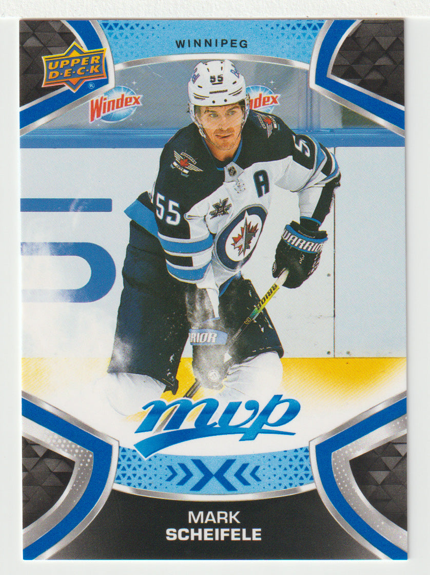 Mark Scheifele SP - Winnipeg Jets (NHL Hockey Card) 2021-22 Upper Deck MVP Factory Set # 201 Mint