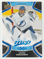 Andrei Vasilevskiy SP - Tampa Bay Lightning (NHL Hockey Card) 2021-22 Upper Deck MVP Factory Set # 205 Mint