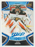 John Gibson SP - Anaheim Ducks (NHL Hockey Card) 2021-22 Upper Deck MVP Factory Set # 206 Mint