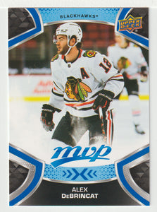 Alex DeBrincat SP - Chicago Blackhawks (NHL Hockey Card) 2021-22 Upper Deck MVP Factory Set # 211 Mint