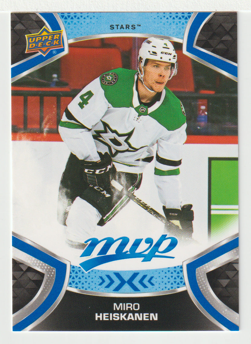Miro Heiskanen SP - Dallas Stars (NHL Hockey Card) 2021-22 Upper Deck MVP Factory Set # 213 Mint