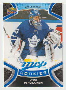 Veini Vehvilainen SP - Toronto Maple Leafs (NHL Hockey Card) 2021-22 Upper Deck MVP Factory Set # 229 Mint