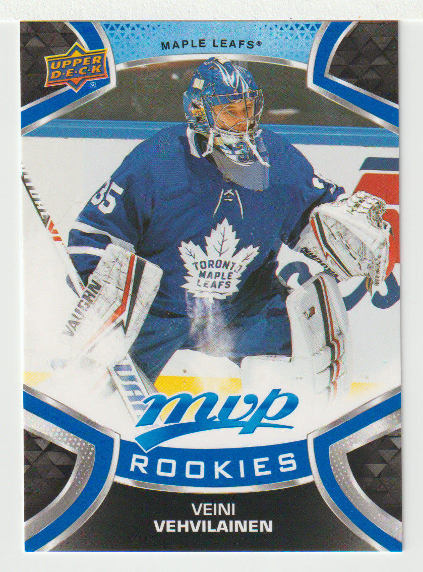 Veini Vehvilainen SP - Toronto Maple Leafs (NHL Hockey Card) 2021-22 Upper Deck MVP Factory Set # 229 Mint