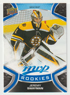 Jeremy Swayman SP - Boston Bruins (NHL Hockey Card) 2021-22 Upper Deck MVP Factory Set # 235 Mint