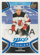 Tyce Thompson SP - New Jersey Devils (NHL Hockey Card) 2021-22 Upper Deck MVP Factory Set # 239 Mint