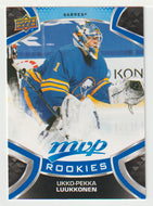 Ukko-Pekka Luukkonen SP - Buffalo Sabres (NHL Hockey Card) 2021-22 Upper Deck MVP Factory Set # 241 Mint