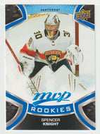 Spencer Knight SP - Florida Panthers (NHL Hockey Card) 2021-22 Upper Deck MVP Factory Set # 242 Mint