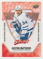Auston Matthews - Toronto Maple Leafs - Eastern Stars (NHL Hockey Card) 2021-22 Upper Deck MVP Factory Set # ES-1 Mint