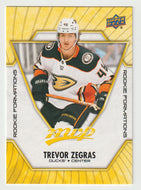 Trevor Zegras - Anaheim Ducks - Rookie Formations (NHL Hockey Card) 2021-22 Upper Deck MVP Factory Set # RF-1 Mint