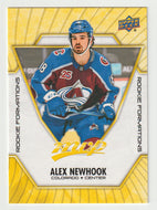 Alex Newhook - Colorado Avalanche - Rookie Formations (NHL Hockey Card) 2021-22 Upper Deck MVP Factory Set # RF-5 Mint