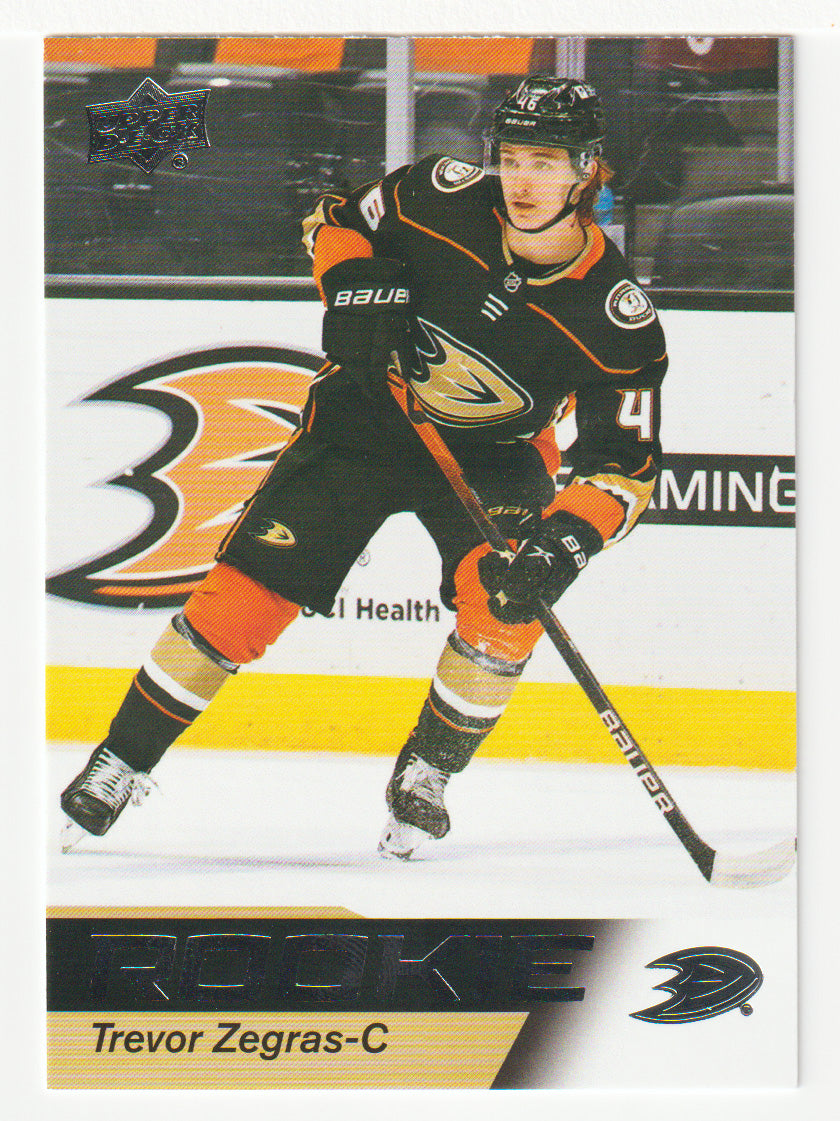 Trevor Zegras - Anaheim Ducks (NHL Hockey Card) 2021-22 Upper Deck Star Rookies # 2 Mint