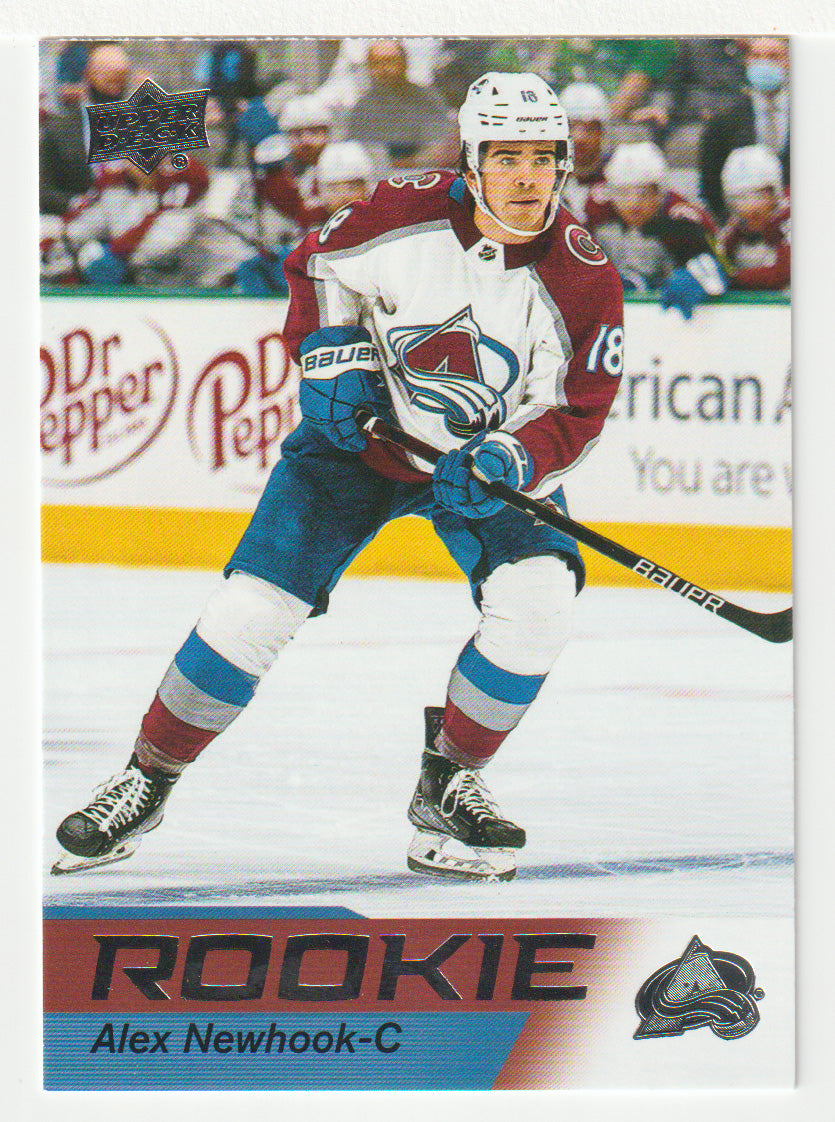 Alex Newhook - Colorado Avalanche (NHL Hockey Card) 2021-22 Upper Deck Star Rookies # 4 Mint